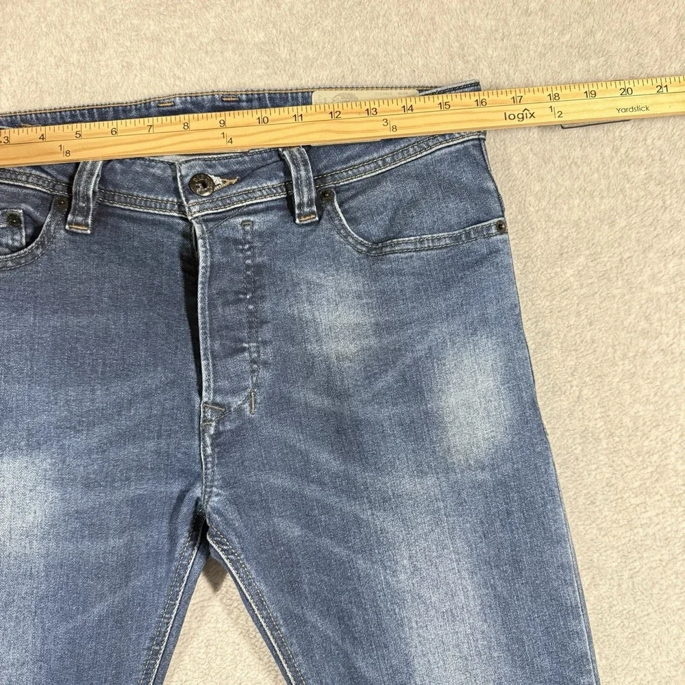 Diesel Safado-R Jeans Men 29x32 Blue Slim Straight Stretch‎ Medium Wash RC79I